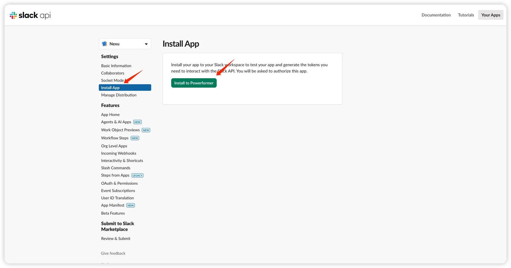 Install App